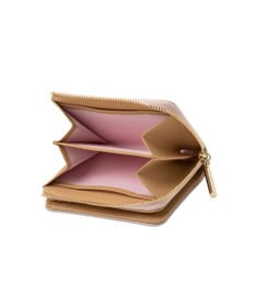 LANVIN en Bleu リュクサンブールハート 二つ折りLファスナー財布
