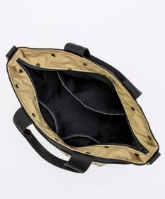 LeSportsac BUCKET TOTE/モカブラックハートエンブロイダリー