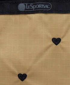 LeSportsac BUCKET TOTE/モカブラックハートエンブロイダリー