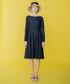 TOCCA 【洗える！】BLUE CIEL 長袖ドレス