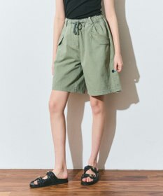 GRACE CONTINENTAL ヘリンボーンツイルハーフパンツ