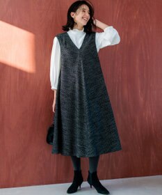 組曲 S 【KUMIKYOKU NAVY】ジョーゼットシフォン ブラウス