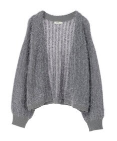 earth music&ecology ふさふさショートカーディガン