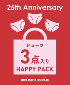 une nana cool ショーツ 3枚パック