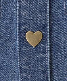 ANY KIDS フリル 襟付き デニム ジャケット