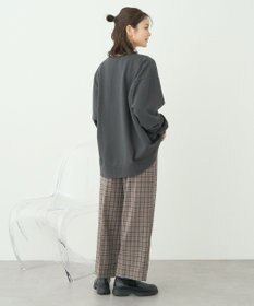 earth music&ecology ウ゛ィンテージ風裏毛ロゴプルオーバー