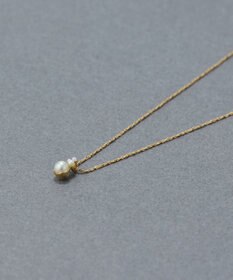 Phoebe 〈金属アレルギー対応〉パールブルームネックレス　小粒パール