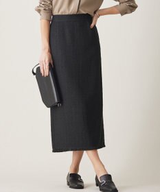 ICB スラブヤーンツイード ナロースカート