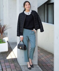 ANY SIS S レース襟 ニット