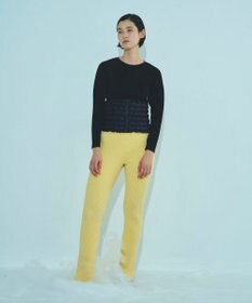 KWD 【日本製】DOWN WAIST WARMER グリーンダウン ダウンウエストウォーマー