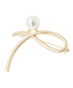 YECCA VECCA ニュアンスラインパールブローチ