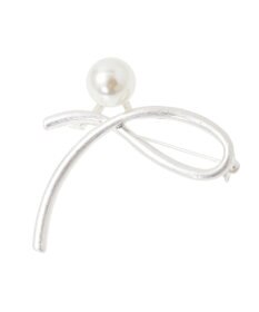 YECCA VECCA ニュアンスラインパールブローチ