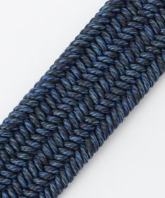 JOSEPH ABBOUD 【イタリア素材・ストレッチ・日本製】 コットンメランジストレッチ ベルト