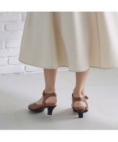 ASICS WALKING ペダラ ヒールサンダル 2E 5.0cmヒール