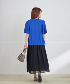 Tiaclasse L 【洗える】フリルワンピース