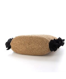 UNBILLION カシュカシュ cachecache / サイドフリルワンンハンドルトート カゴバッグ