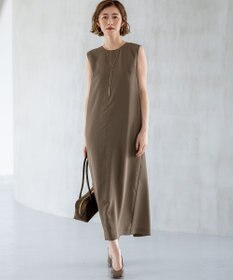 23区 S 【一部店舗限定/UVカット/洗える】ライトウェイトツイル ケープ付き ワンピース