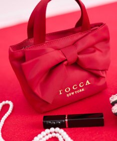TOCCA 【撥水】WISH RIBBON POUCHBAG ポーチ