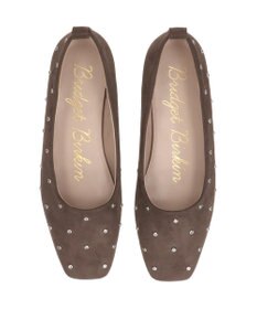 Bridget Birkin 【Bridget Birkin】ドットビジューフラットシューズ