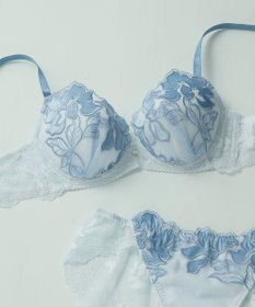 une nana cool 【ベロアのレースが特別感を演出】クリスマスモチーフブラ