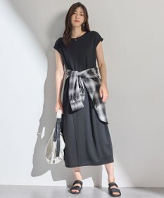 ANY L オンブレーチェックオーバーシャツ