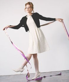 TOCCA CHIFFON TWEED ドレス