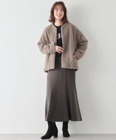 ANY L カールボアブルゾン