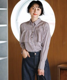 23区 S 【先行予約】CANCLINI ラッフルフレア ブラウス