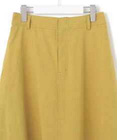 J.PRESS YORK STREET 【WOMEN】ワンウォッシュリネンコットン スカート