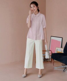 Tiaclasse 【日本製・洗える・接触冷感・吸水速乾・UVカット】サーラドライ・ワイドパンツ