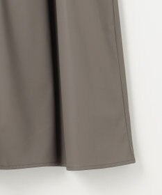 組曲 レザーライクライト タックギャザースカート