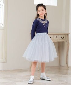 組曲 KIDS 【110-140㎝】トロンプルイユロン Tシャツ