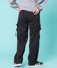 WEGO 【ウエストゴム】サイドベルトカーゴパンツ