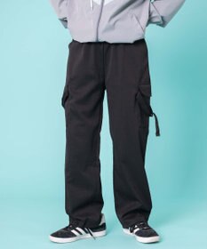 WEGO 【ウエストゴム】サイドベルトカーゴパンツ