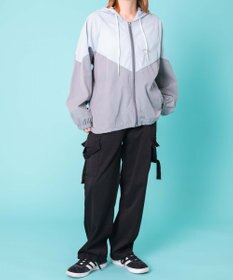 WEGO 【ウエストゴム】サイドベルトカーゴパンツ