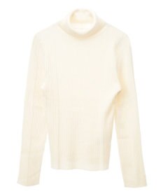 earth music&ecology やわらかタッチタートルネックニットプルオーバー