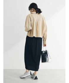 Green Parks ショート丈ワイドシャツ