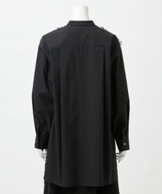 23区 S 【GOLD LABEL】ライトタフタ チュール刺繍 シャツ