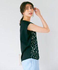 ICB 【WEB限定カラーあり・洗える】 プリントコンビ カットソー