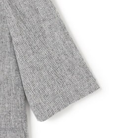 ICB L ストレッチMIXツイード 半袖ジャケット