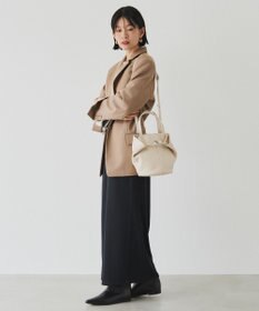 russet レザー2WAYミニトートバッグ(CE-1643)