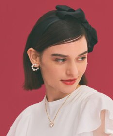 TOCCA FRILL PEARL EARRINGS イヤリング