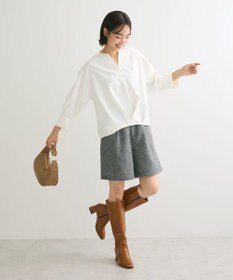 Green Parks ラメツィードショートパンツ