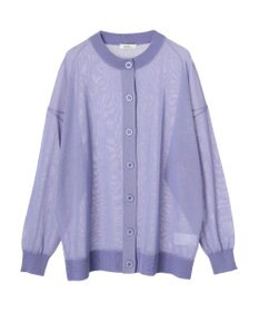 earth music&ecology シアーニットカーディガン