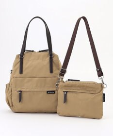 LA BAGAGERIE 【MONICA】ポーチ付き4WAYリュックサック