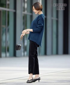 ICB L 【WEB限定】ファインメリノバルキー プルオーバー