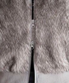 WEGO 【25年秋冬新作】フェイクファーショートブルゾン