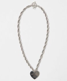 WEGO Lヘビーチェーンモチーフネックレス