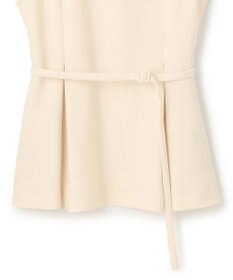 uncrave ウォッシャブルダブルクロス ビスチェブラウス(フレンチスリーブ)