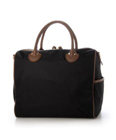 UNBILLION ペルケ perche / ナイロン牛革付属テープショルダー2wayボストンL